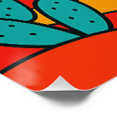 Landschap Abstract Perfect Poster (Hoek)