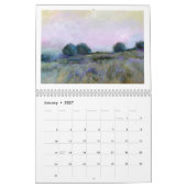 Landschap Abstracte kunst origineel schilderij 202 Kalender (Jan 2027)