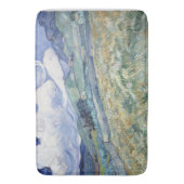 Landschap achter Saint-Paul Vincent van Gogh Badmat (Voorkant Verticaal)