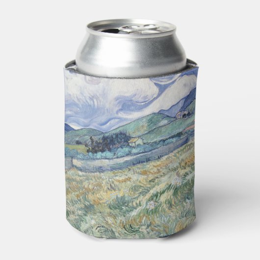Landschap achter Saint-Paul Vincent van Gogh Blikjeskoeler (Blikje Voorkant)