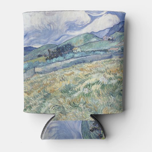 Landschap achter Saint-Paul Vincent van Gogh Blikjeskoeler (Voorkant)