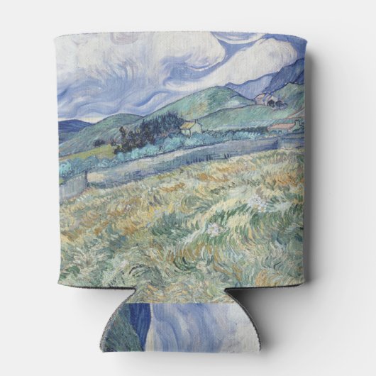 Landschap achter Saint-Paul Vincent van Gogh Blikjeskoeler (Achterkant)