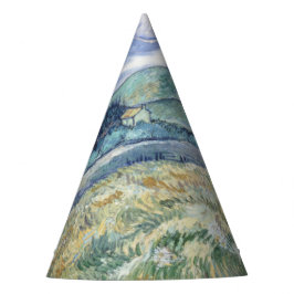 Landschap achter Saint-Paul Vincent van Gogh Feesthoedjes