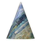 Landschap achter Saint-Paul Vincent van Gogh Feesthoedjes (Links)