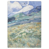 Landschap achter Saint-Paul Vincent van Gogh Klembord (Achterkant)
