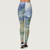 Landschap achter Saint-Paul Vincent van Gogh Leggings (Achterkant)