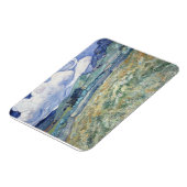 Landschap achter Saint-Paul Vincent van Gogh Magneet (Linkerzijde)