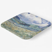 Landschap achter Saint-Paul Vincent van Gogh Papieren Bordje (Gebogen)