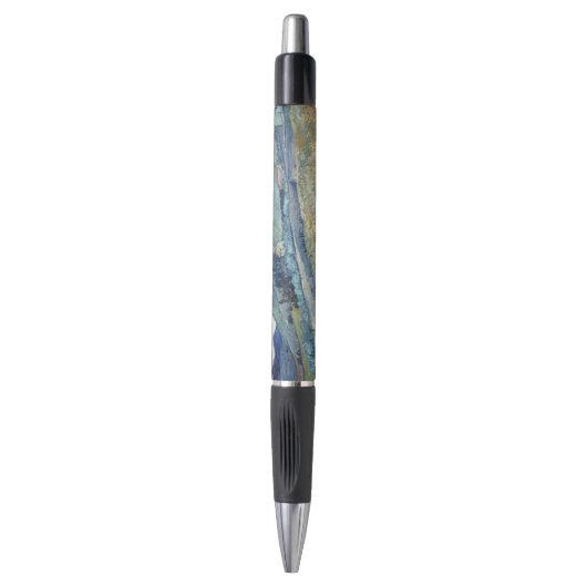 Landschap achter Saint-Paul Vincent van Gogh Pen (Voorkant Verticaal)