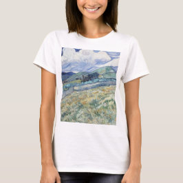Landschap achter Saint-Paul Vincent van Gogh T-shirt