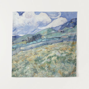 Landschap achter Saint-Paul Vincent van Gogh Wandkleed