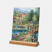 landschap acryl bord (Hoek)