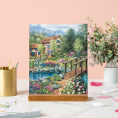 landschap acryl bord (Huwelijk)