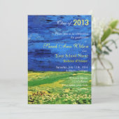  landschap afgestudeerde kunstacademie kaart (Staand voorkant)