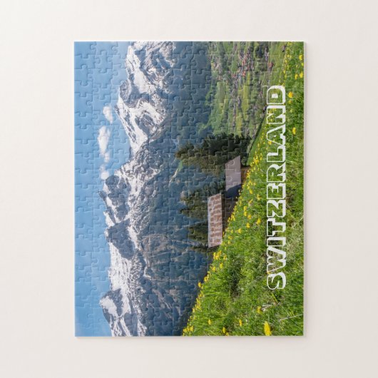 Landschap Alpiene Alpen Legpuzzel (Verticaal)
