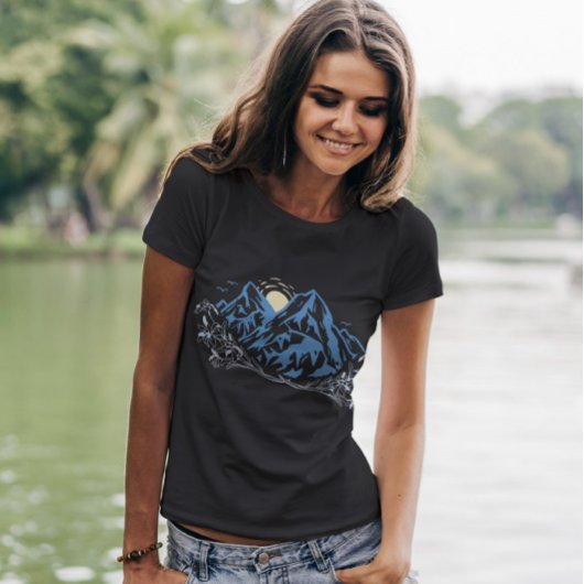 Landschap Alps Mountains T-shirt