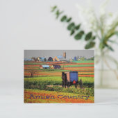 Landschap Amish-Briefkaart Briefkaart (Staand voorkant)
