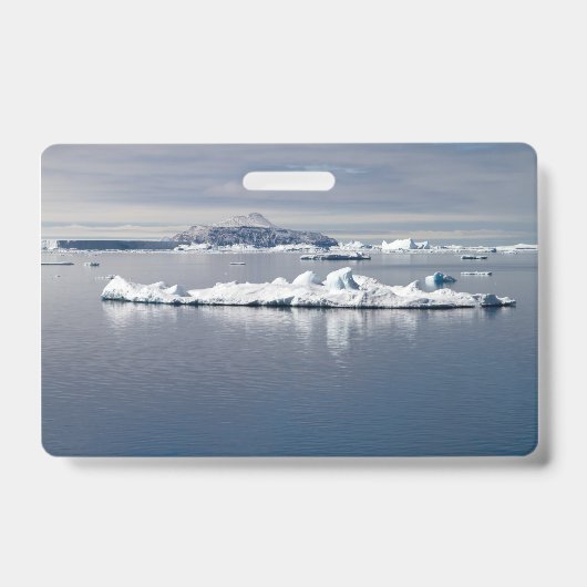 Landschap Antarctica Badge (Voorzijde)