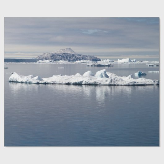 Landschap Antarctica Cadeaupapier (Vlak)