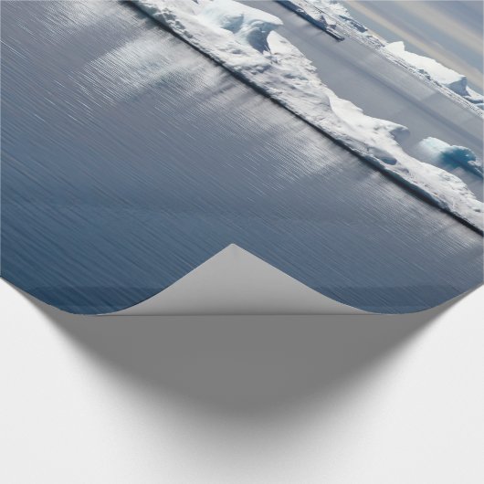 Landschap Antarctica Cadeaupapier (Hoek)