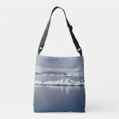 Landschap Antarctica Crossbody Tas (Achterkant)
