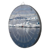 Landschap Antarctica Dartbord (Voorkant Rechts)