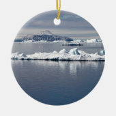 Landschap Antarctica Keramisch Ornament (Voorkant)