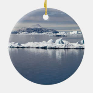 Landschap Antarctica Keramisch Ornament