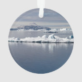 Landschap Antarctica Ornament (achterkant)