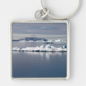 Landschap Antarctica Sleutelhanger (Voorkant)