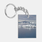 Landschap Antarctica Sleutelhanger (Voorkant Links)