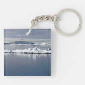 Landschap Antarctica Sleutelhanger (Achterkant)