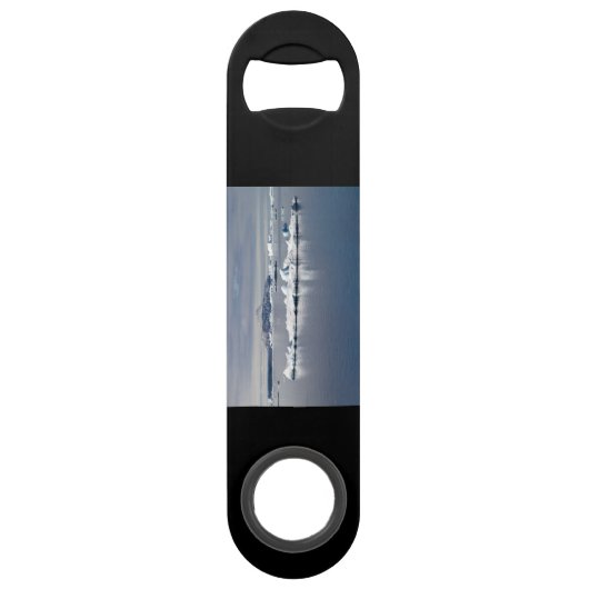 Landschap Antarctica Speed Flessenopener (Achterkant)