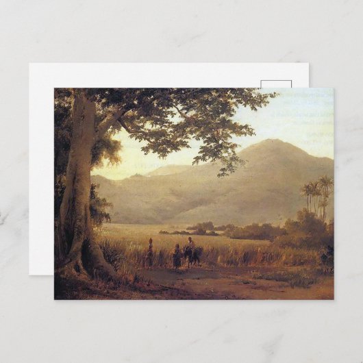 Landschap Antilian van Camille Pissarro Briefkaart (Voorkant / Achterkant)