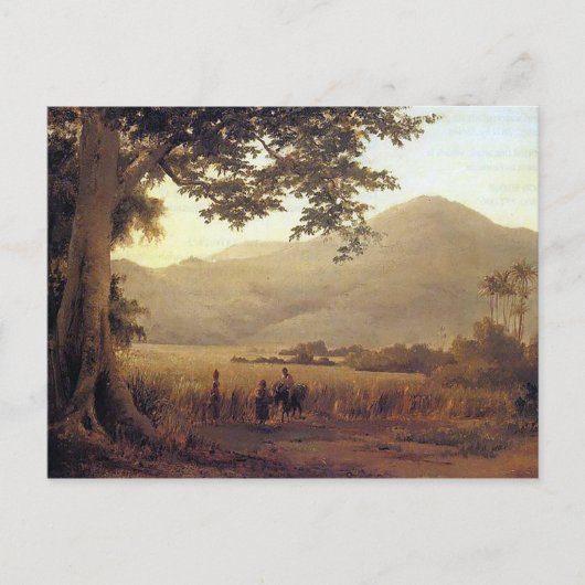 Landschap Antilian van Camille Pissarro Briefkaart (Voorkant)