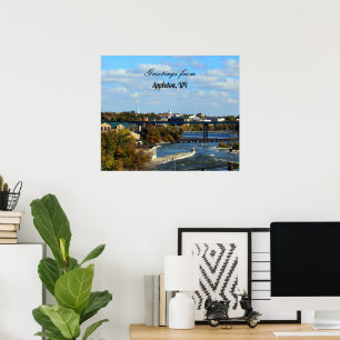 Landschap Appleton, Wisconsin Poster