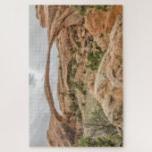 Landschap Arch Against a Cloudy Sky - 1014-stuk Legpuzzel (Verticaal)