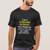 Landschap Architect Functie loopbaanontwikkelaar T-shirt (Voorkant)