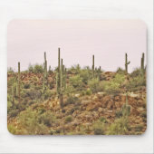Landschap Arizona cactus Muismat (Voorkant)