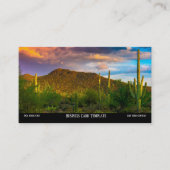 Landschap Arizona Desert Visitekaartje (Voorkant)