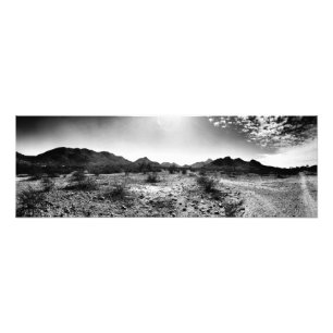 Landschap Arizona-woestijnberg Foto Afdruk