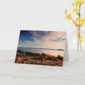 Landschap Arran Goatfell Firth of Clyde Scotland Kaart (Gele Bloem)