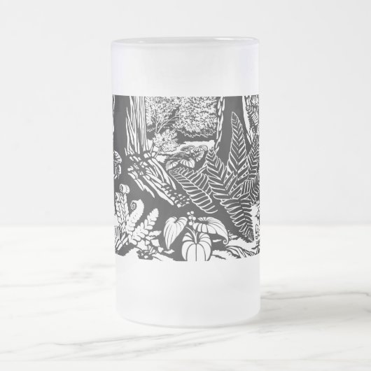 Landschap Art Beer Glass Stanley Park Eco-Art Mokk Matglas Bierpul (Center)