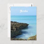 Landschap Aruba Briefkaart (Voorkant / Achterkant)