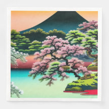 Landschap Asian Cherry Blossom