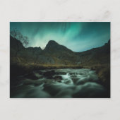 Landschap Aurora Feestdagenkaart (Voorkant)