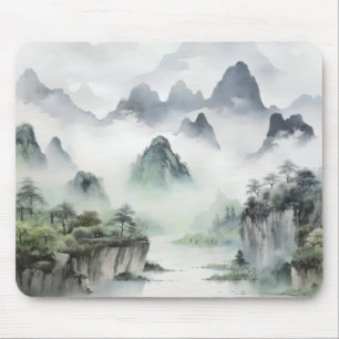 Landschap Aziatische schilderkunst Muismat