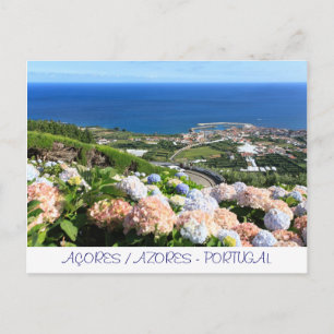 Landschap Azoren Briefkaart