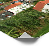Landschap Azoren Poster (Hoek)