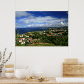 Landschap Azoren Poster (Keuken)